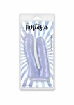 Fantasia Double Trouble dwustronny model TPE, połyskujący fioletowy, elastyczna konstrukcja