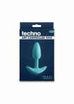 Techno Trance silikonowa wtyczka wibrująca, 9 trybów, aplikacja mobilna, ładowalna