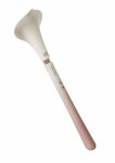 Zalo Calla Stimulator silikonowy model z ergonomicznym uchwytem, wodoodporny, fioletowy
