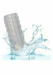 CalExotics Performance Maxx Liquid Silicone dwustronny rękaw anatomiczny, żebrowany, silikonowy