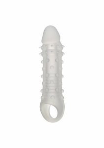 CalExotics Performance Maxx Liquid Silicone Adonis anatomiczny model, 17,8 cm, teksturowany