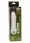 CalExotics Performance Maxx Liquid Silicone Adonis anatomiczny model, 17,8 cm, teksturowany