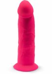 Silex-D Model 2 7.5" silikonowy anatomiczny z przyssawką, cielisty, termo-reaktywny