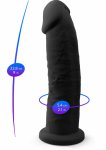 Silex-D Model 2 9" silikonowy anatomiczny z przyssawką, termo-reaktywny, SILEXPAN