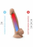Silex-D Model 1 9" silikonowy model anatomiczny z termo-reaktywną powierzchnią i przyssawką