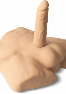 Silex-D Silicone Demi Torso Small anatomiczny model z wymiennym elementem 7”, SILEXPAN