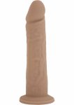 SILEXD Silicone Dong Model 8 inch elastyczny model silikonowy 20 cm, przyssawka, termoreaktywny