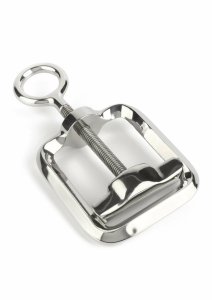 Mr. Steel Ball Crusher Light stalowy zacisk regulowany, srebrny, polerowana powierzchnia