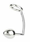 Mr. Steel Ass Hitch Egg 45 mm stalowy model z uchwytem 45 mm, anatomiczny, polerowany