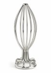 Mr. Steel Round Wire Plug Large stalowy model ażurowy, lekka otwarta konstrukcja XL