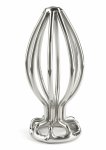 Mr. Steel Round Wire Plug Medium stalowy model anatomiczny, otwarta rama, średni rozmiar