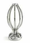 Mr. Steel Round Wire Plug Small stalowy model z otwartą drucianą konstrukcją, mały rozmiar