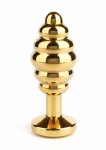 Mr. Steel Twister Medium stalowy korek spiralny z kryształkiem, rozmiar Medium