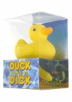 Bath Duck Classic Yellow kaczka do kąpieli, klasyczny żółty model z nietypowym akcentem