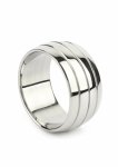 Mr. Steel Oval Barrel C-Ring 55mm stalowy pierścień anatomiczny, szeroki owalny profil