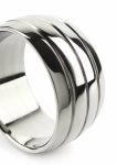 Mr. Steel Oval Barrel C-Ring 55mm stalowy pierścień anatomiczny, szeroki owalny profil