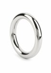 Mr. Steel The Prince C-Ring 8mm x 40mm stal nierdzewna, minimalistyczny pierścień polerowany