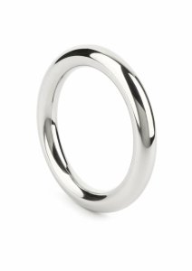 Mr. Steel The Prince C-Ring 8mm x 45mm stal nierdzewna, klasyczna obręcz, polerowana powierzchnia