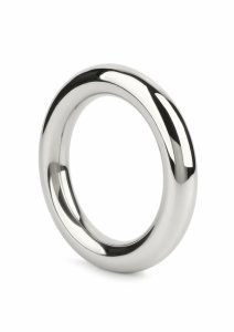 Mr. Steel The Prince C-Ring stalowy pierścień 10mm x 45mm, minimalistyczny, polerowana stal