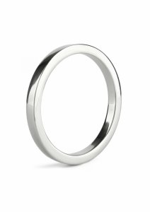 Mr. Steel Premium C-Ring stal nierdzewna 6mm x 50mm, minimalistyczny, polerowany