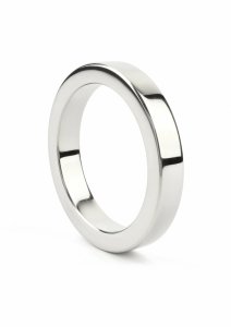 Mr. Steel Premium C-Ring stalowy pierścień 8mm x 40mm, anatomiczny, polerowany
