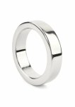 Mr. Steel Premium C-Ring stalowy 10mm x 35mm, minimalistyczny, polerowana stal