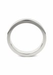 Mr. Steel Premium C-Ring stalowy 10mm x 50mm, anatomiczny, polerowany design