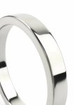Mr. Steel Premium C-Ring stalowy pierścień 10mm x 55mm, minimalistyczny, ergonomiczny
