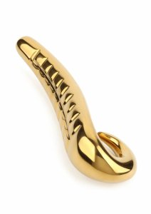 Mr. Steel Devil's Tongue - stalowy model z teksturą, srebrny, 21 cm, żłobienia