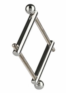 Mr. Steel Gemini Ball Vise stalowy zacisk regulowany CBT z ergonomiczną konstrukcją