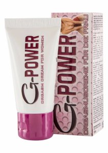 Cobeco Pharma G-Power Orgasm Cream 30 ml krem do pielęgnacji intymnej z naturalnymi olejami