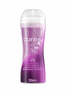 Durex Massage 2in1 Aloe Vera żel do masażu i intymny 6x200ml – ekstrakt z aloesu, pompka
