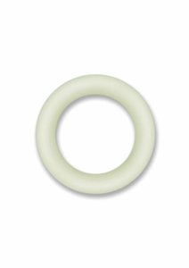 NS Novelties Firefly Halo 50 mm Small – silikonowy pierścień świecący, anatomiczny, hipoalergiczny