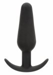 CalExotics Boundless Vibrating Slim Plug silikonowy, wibrujący, czarny, 10 trybów, IPX7