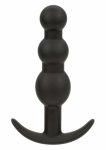 CalExotics Boundless Vibrating Beaded Plug silikonowy, segmentowany, 10 trybów, wodoodporny IPX7