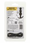 CalExotics Boundless Vibrating Beaded Plug silikonowy, segmentowany, 10 trybów, wodoodporny IPX7