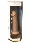 Real Skin Model 2 – 15,4 cm, silikonowy, dwuwarstwowy Silexpan, przyssawka, termo-reaktywny