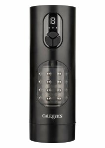 CalExotics Bionic Beaded Power Stroker – maszyna intymna z ruchomymi koralikami, 7 trybów, USB-C