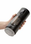 CalExotics Bionic Beaded Power Stroker – maszyna intymna z ruchomymi koralikami, 7 trybów, USB-C
