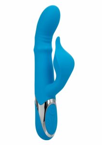 CalExotics Enchanted Beaded Power G Vibrator silikonowy, wodoodporny, fioletowy, 12 wibracji, 4 ruchy