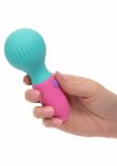CalExotics Naughty Bits To The Max Wand mini masażer silikonowy, 10 trybów, IPX7, USB