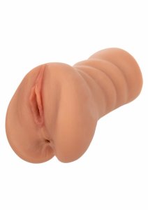 CalExotics The Dominatrix model Pure Skin – dwukanałowa maszyna intymna, 0,45 kg, teksturowana