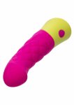 Rave Quilted G Vibrator silikonowy masażer 10 trybów, pikowana powierzchnia, wodoodporny IPX7