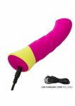 Rave Quilted G Vibrator silikonowy masażer 10 trybów, pikowana powierzchnia, wodoodporny IPX7