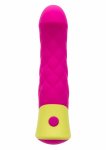 Rave Quilted G Vibrator silikonowy masażer 10 trybów, pikowana powierzchnia, wodoodporny IPX7