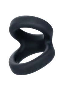 Alpha Liquid Silicone Snug Tugger anatomiczny pierścień z podparciem, miękki silikon, wodoodporny