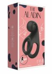 TOYJOY The Aladin Ultimate Couple Ring silikonowy pierścień wibracyjny, 10 trybów, IPX5