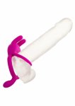 Closer Intimate Rechargeable Ring Touch silikonowy pierścień wibracyjny USB, 2 silniki, IPX7