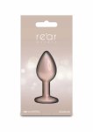 Doc Johnson Iridescent Plug Small – chromowany model anatomiczny, opalizujący, rozmiar S
