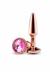 nsnovelties Tapered Plug Small – aluminiowy model chromowany, 6,5 cm, srebrny, rozmiar S